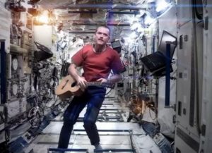 astronauta disco espacio
