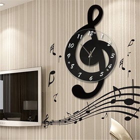 relojes musicales de pared 