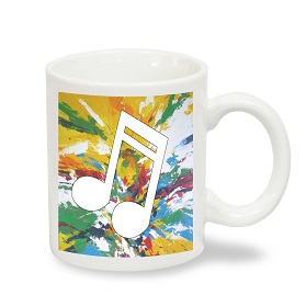 taza musical de cafe