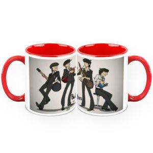 tazas musicales beatles