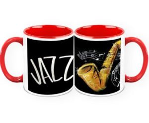 tazas musicales jazz