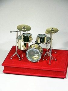 bateria miniatura musical