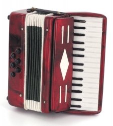 miniatura musical acordeon