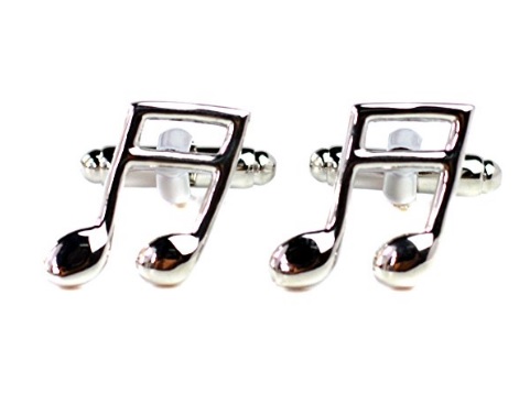 gemelos musicales con corcheas comprar online