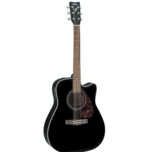 guitarra acustica yamaha negra