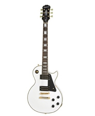 guitarra electrica epiphone blanca comprar online 