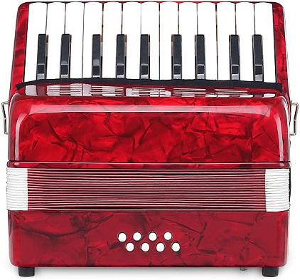 comprar acordeon rojo precio barato online